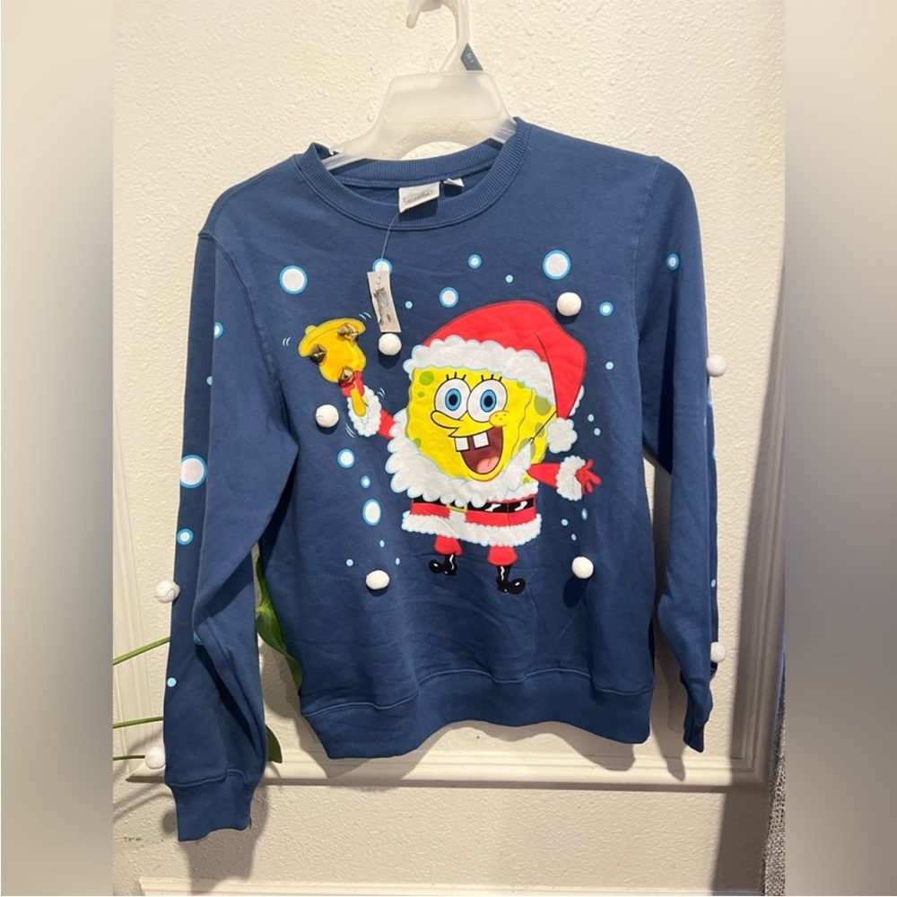 NWT. SpongeBob Christmas sweatshirt